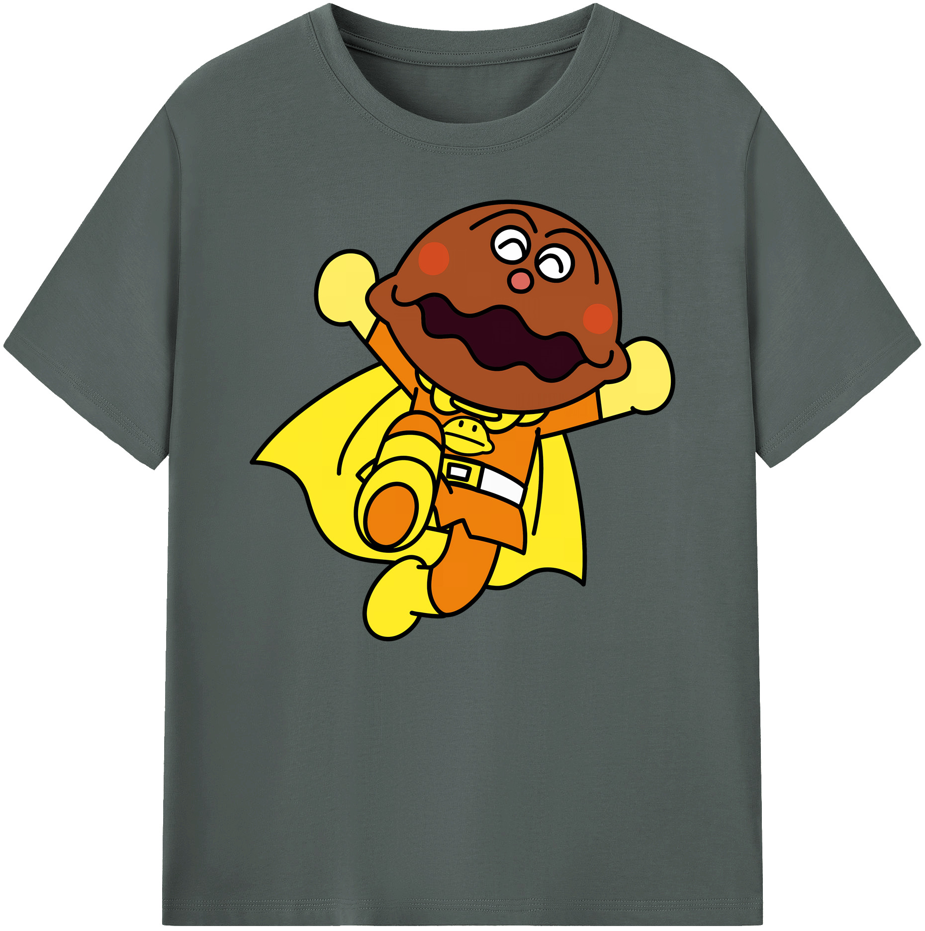 （画像用） アンパンマン Anpanman 綿100％ メンズ半袖Tシャツ｜肌触りやわらか＆通気性